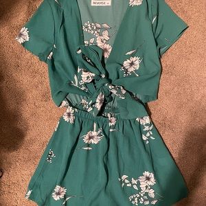 Floral romper